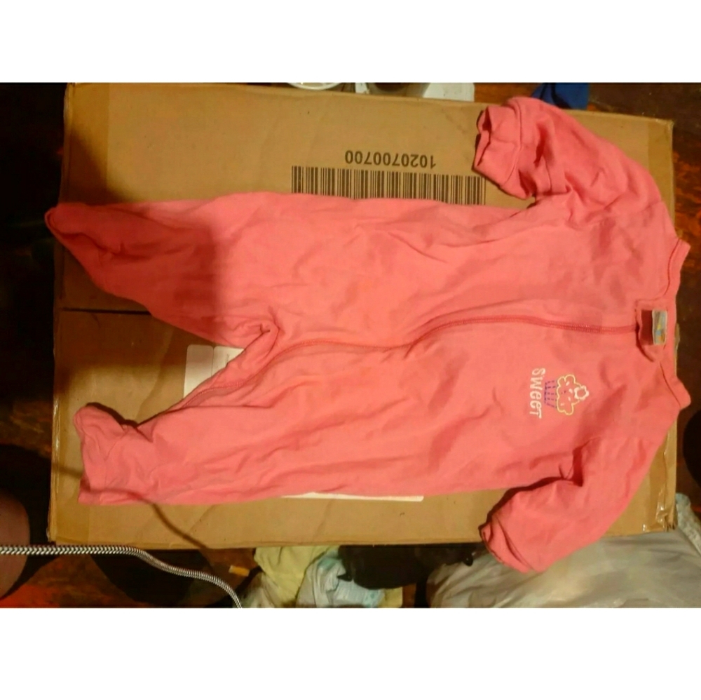 0-3 month baby onesy